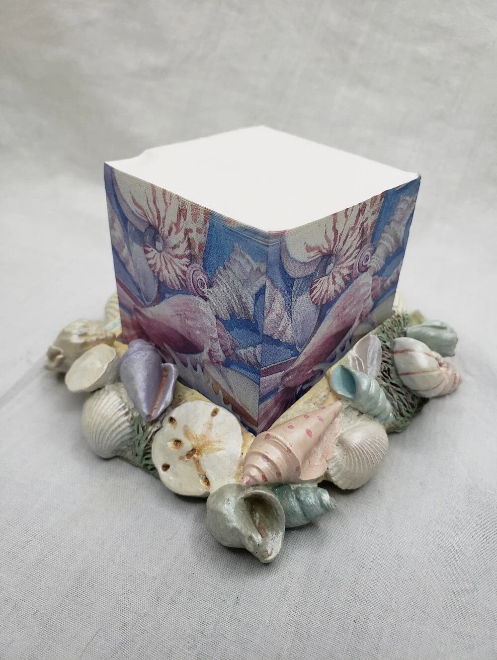 Coastal Shells Mini Sticky Notes And Holder
